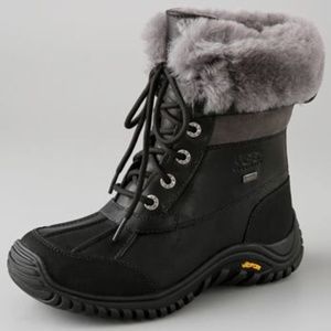 UGG Adirondack II Boots Grey Black Size 7